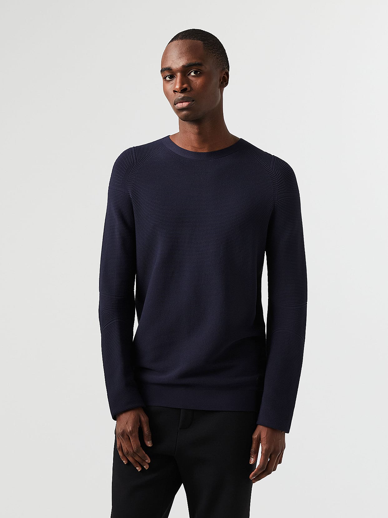 Sweat homme sale ras du cou